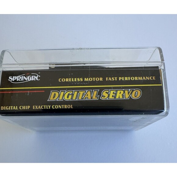 SpringRC SM-S4471M Digital Coreless Metal Gear Rudder Servo For RC Models NEW - Picture 2 of 7